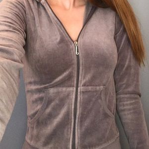 juicy couture zip up hoodie